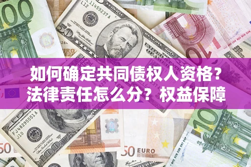 北京如何确定共同债权人资格？法律责任怎么分？权益保障技巧揭秘！