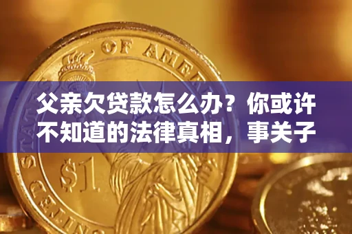 北京父亲欠贷款怎么办？你或许不知道的法律真相，事关子女未来