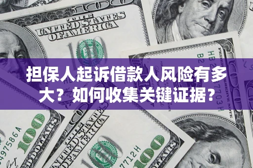 北京担保人起诉借款人风险有多大？如何收集关键证据？