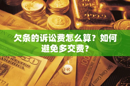 北京欠条的诉讼费怎么算？如何避免多交费？