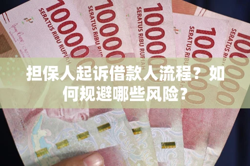 北京担保人起诉借款人流程？如何规避哪些风险？